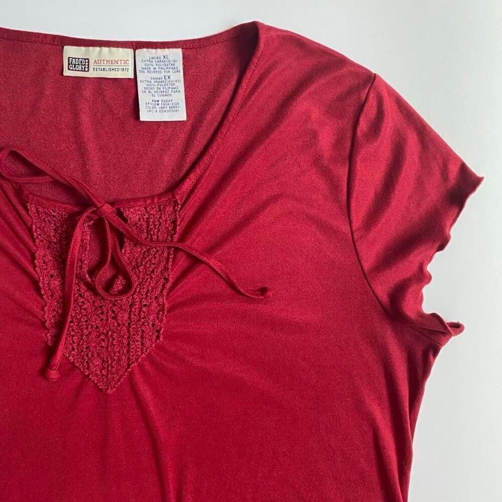 Y2K red top - Picture 3 of 8